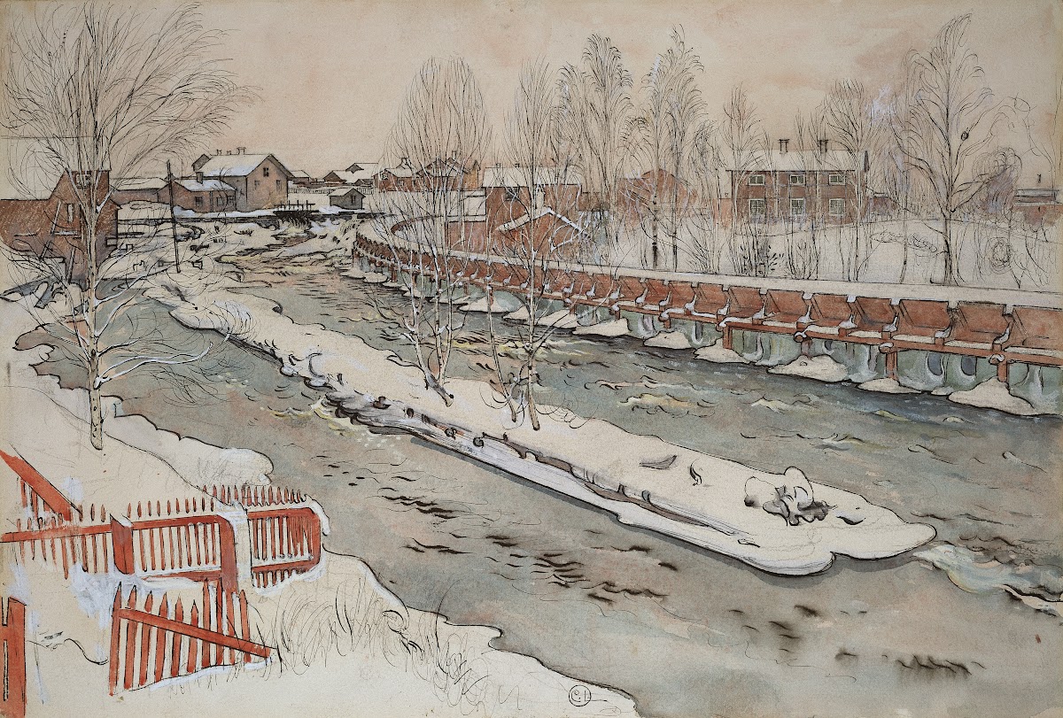 The Timber Chute Winterscene