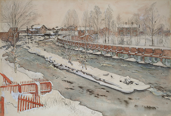 The Timber Chute Winterscene