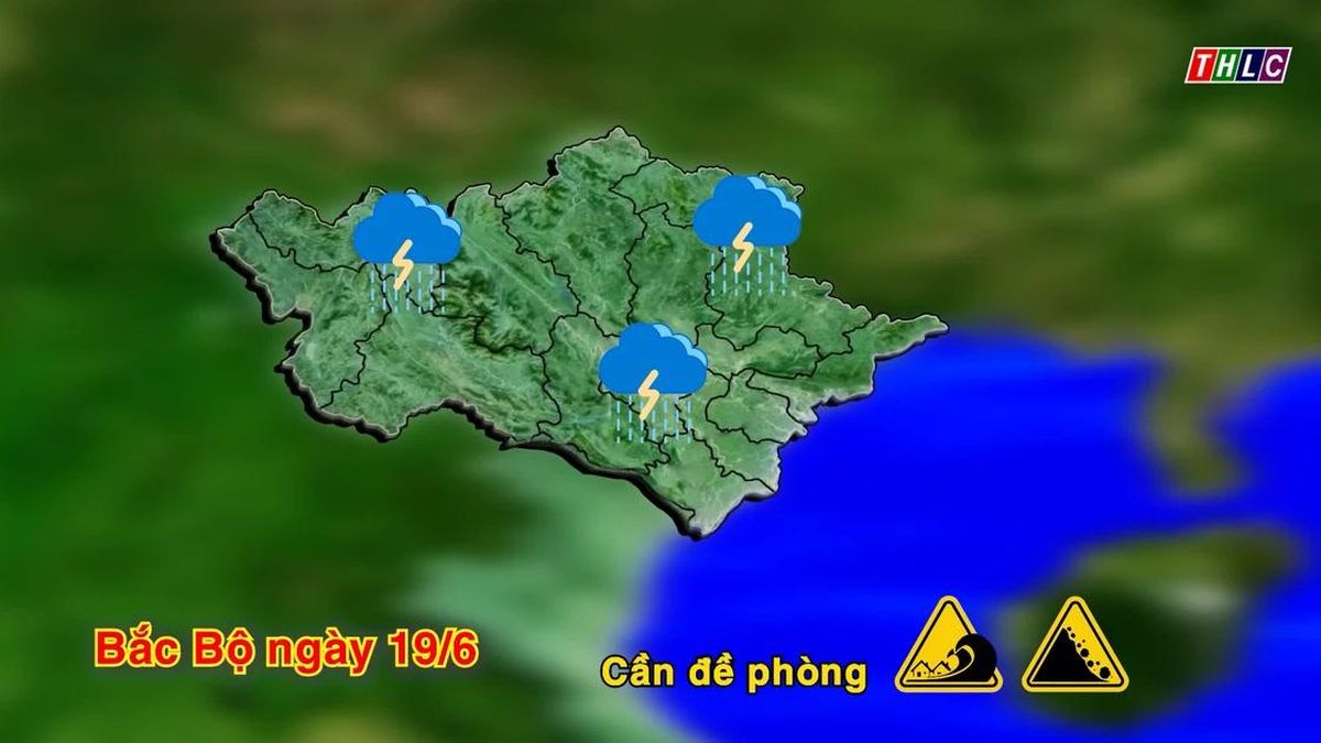 Dự báo thời tiết ngày 19/6 - Báo Lào Cai