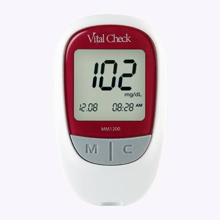 VITAL CHECK LECTEUR DE GLYCEMIE