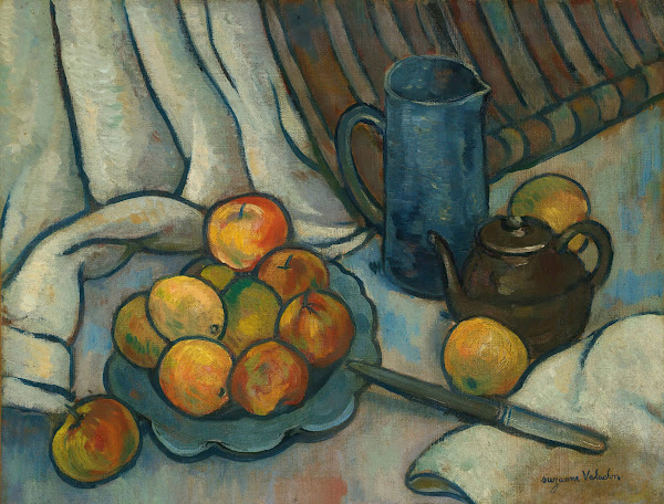 Pommes Pichet Et Théière circa 1919