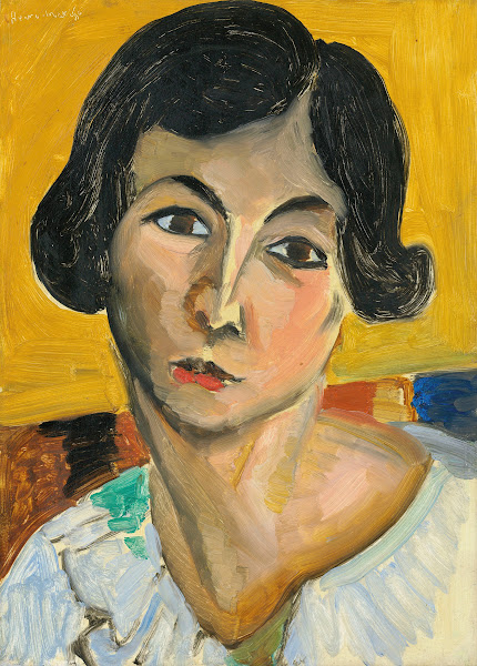 Tête de femme penchée Lorette 1916 1917