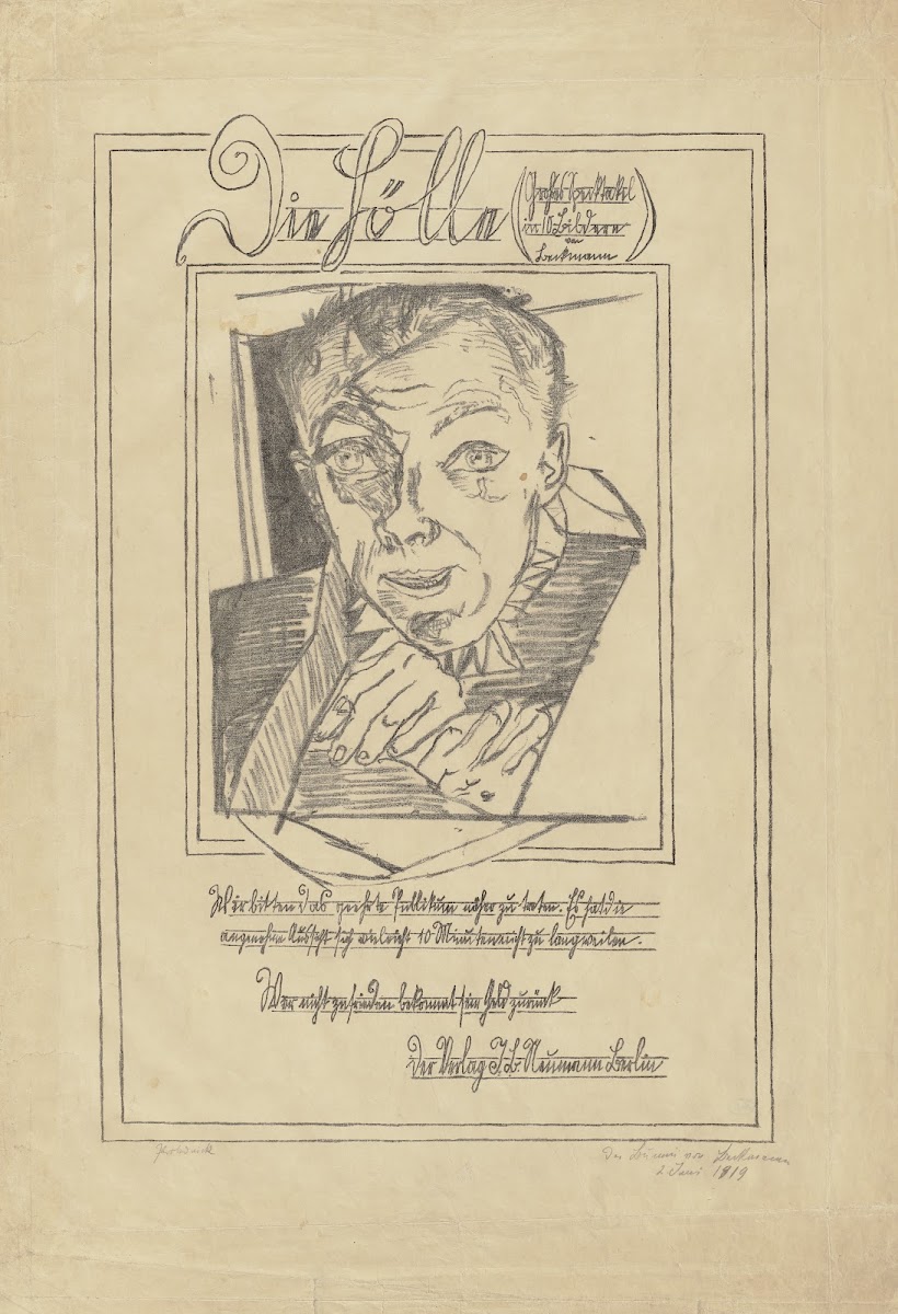 Self Portrait 1918  1919