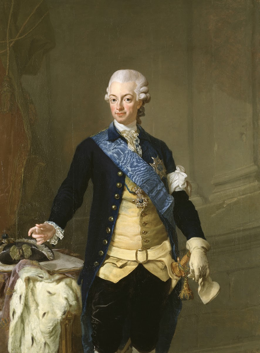 King Gustav III of Sweden 1777