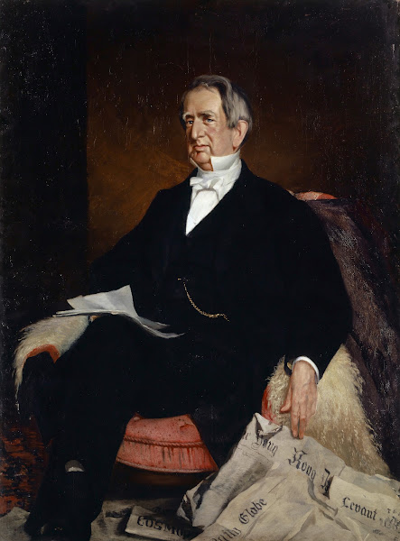 Portrait of US Secretary of State William H Seward 1869