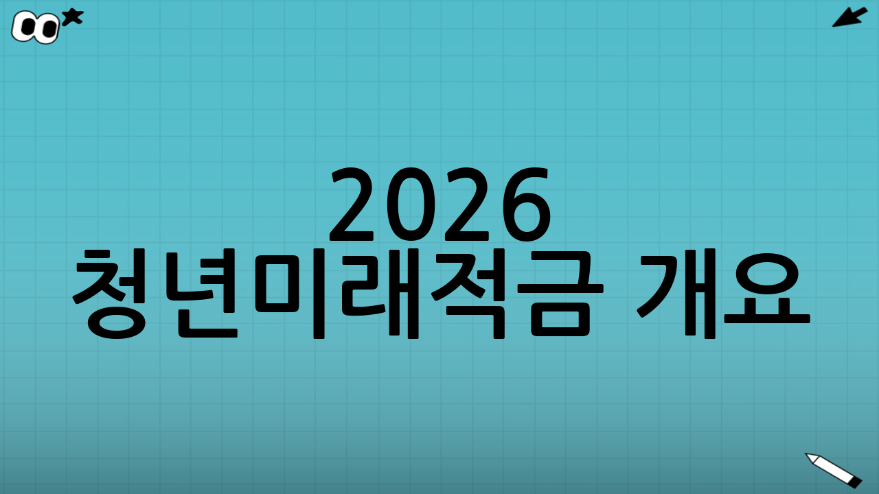 2026 청년미래적금 개요
