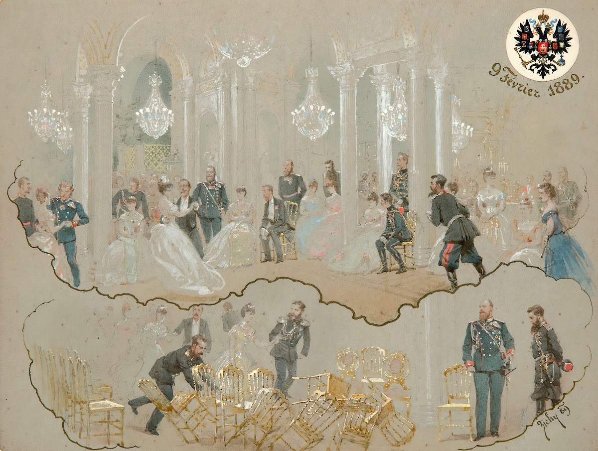Alexander III At The Winter Palace Ball