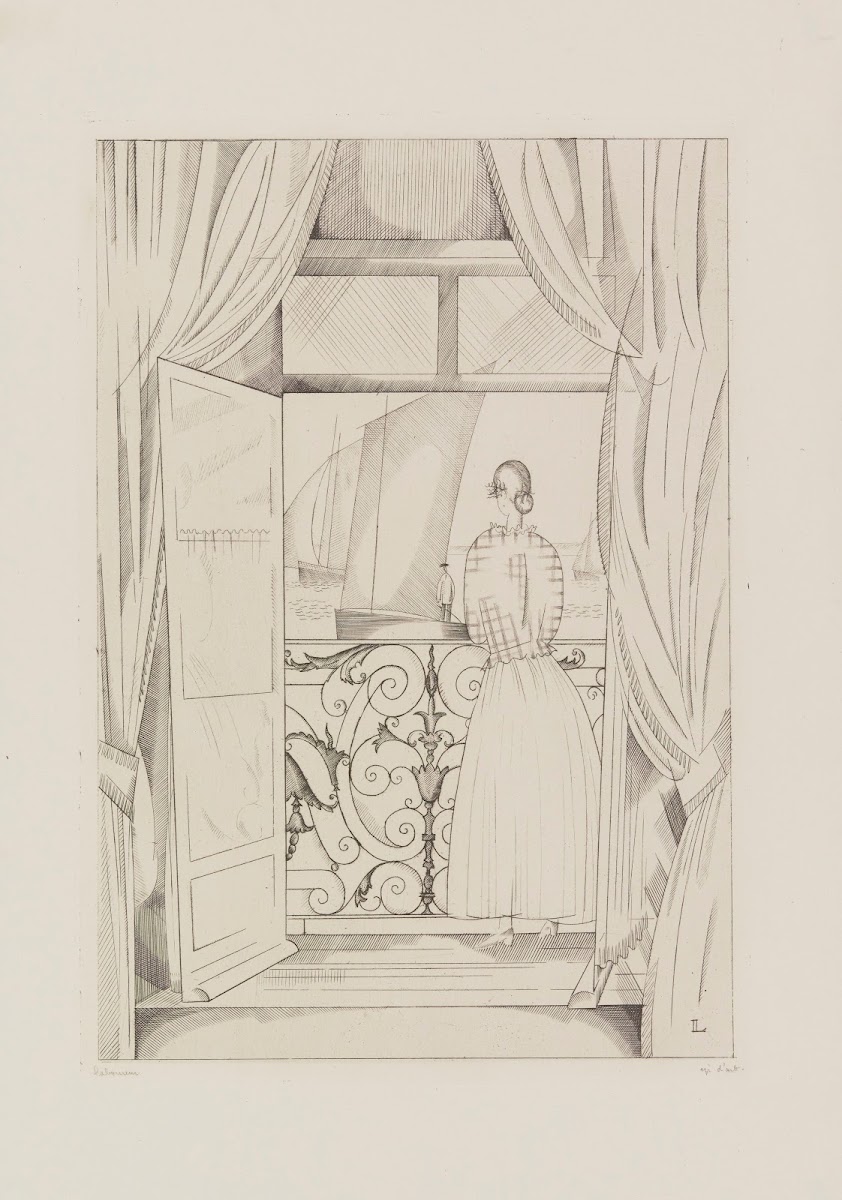 Le balcon sur la mer 1923