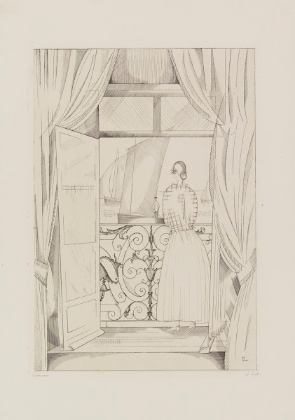 Le balcon sur la mer 1923
