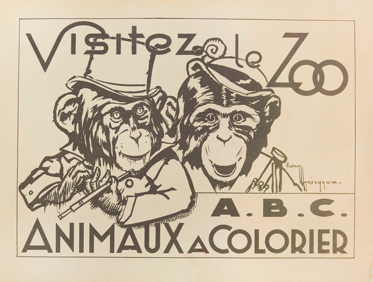 Visitez le zoo ABC  Titlepage 1939