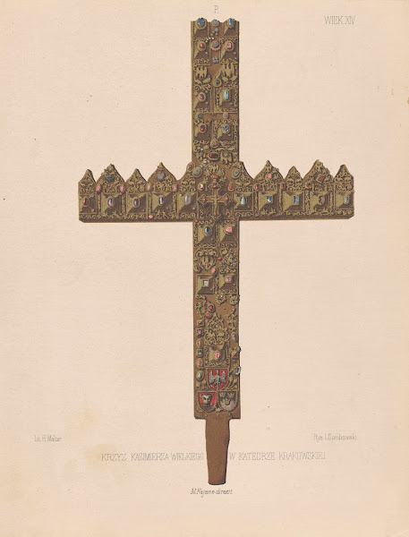 Cross of Casimir the Great in the Kraków Cathedral 1855   1858