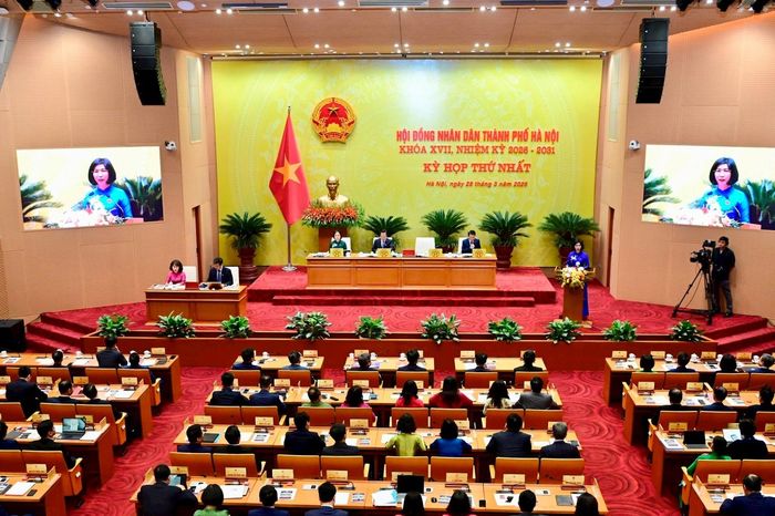 Khai mạc kỳ họp thứ nhất HĐND Thành phố Hà Nội khóa XVII, nhiệm kỳ 2026 – 2031 - Đài Phát thanh và truyền hình Hà Nội