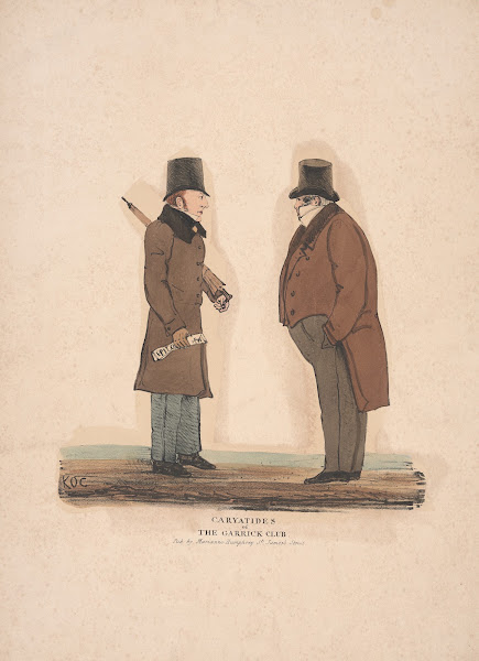 Caryatides of the Garrick Club 1831
