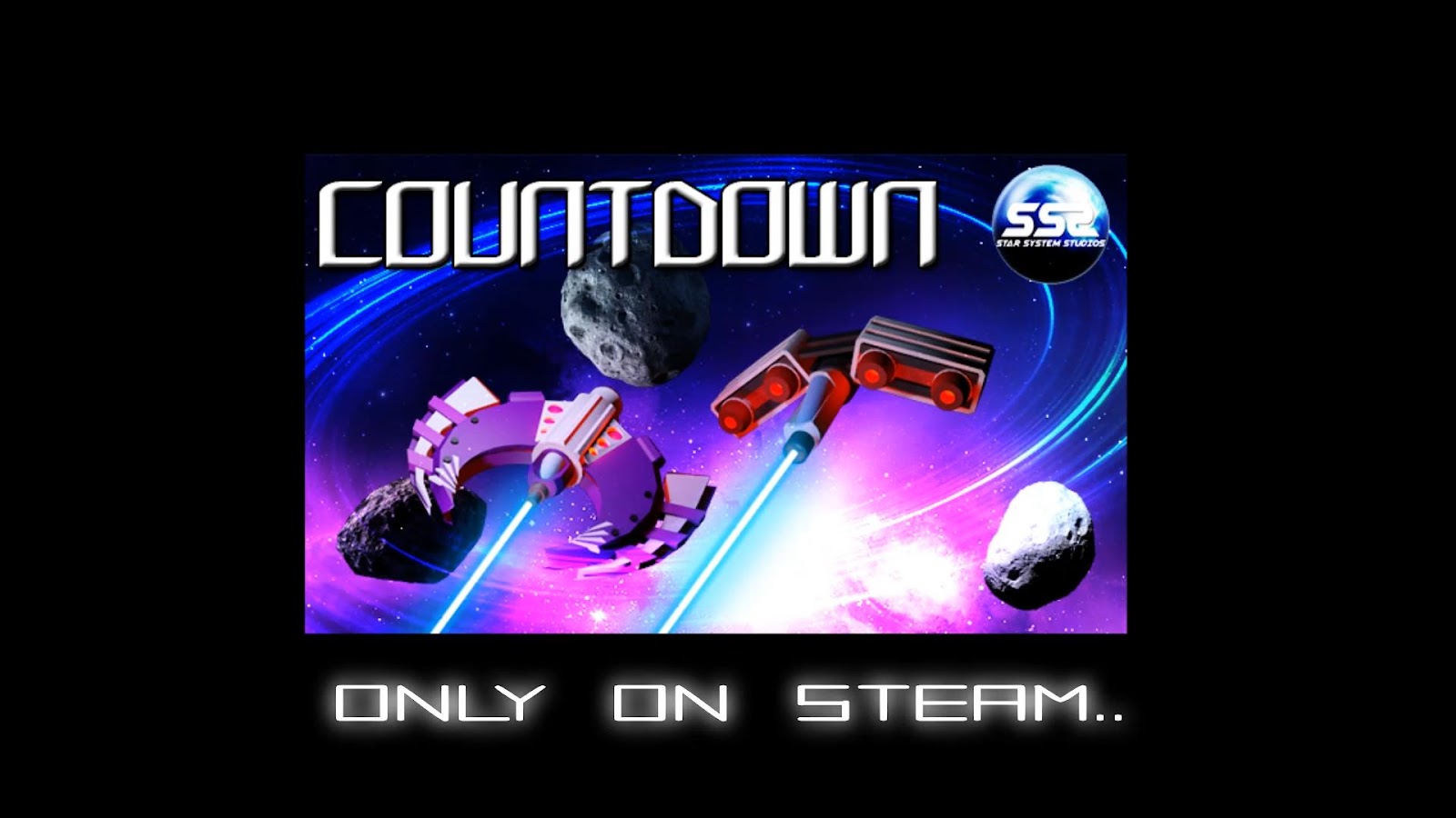Cloudheim game logo with a digital countdown timer, symbolizing its upcoming release.