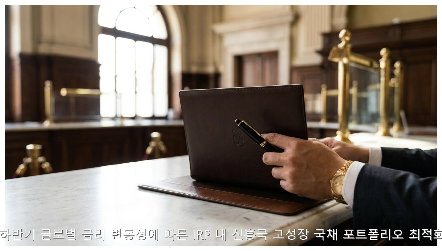 2026년 하반기 글로벌 금리 변동성에 따른 IRP 내 신흥국 고성장 국채 포트폴리오 최적화 가이드 핵심 안내 및 분석 인포그래픽 (3)