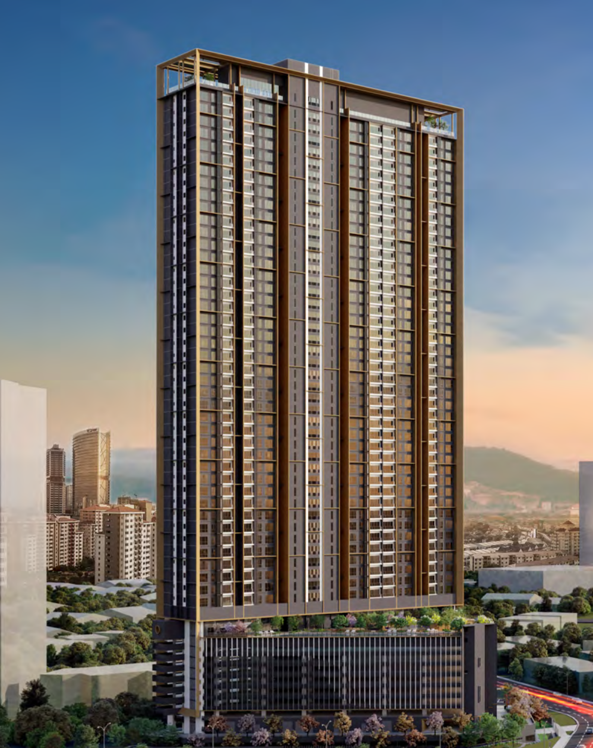 Vox Residence @ Sentul — facade