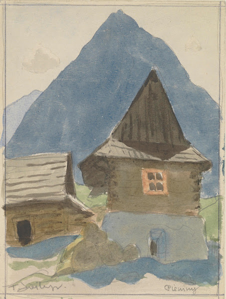 Dom w Pieninach 1944