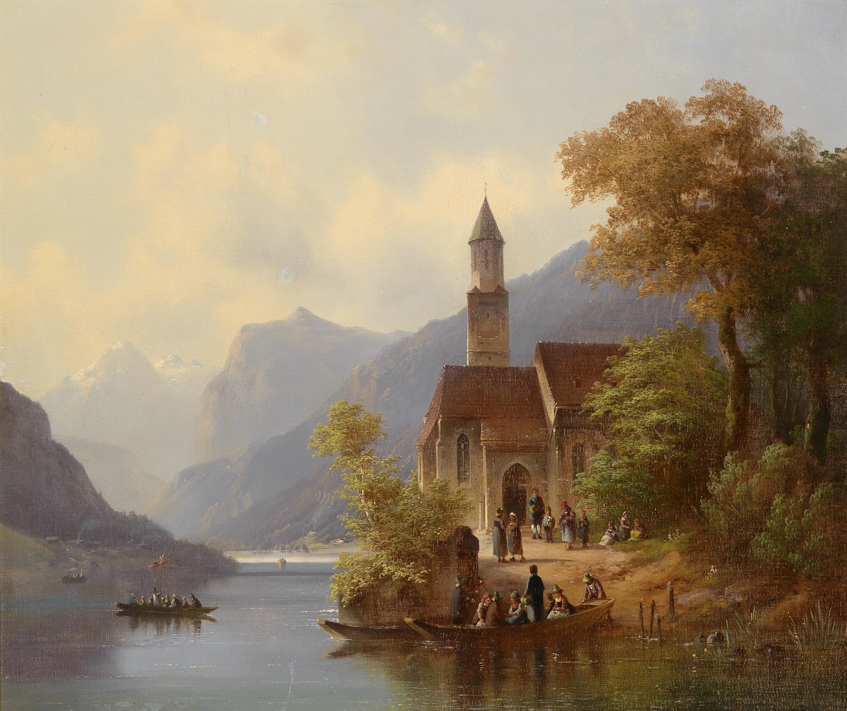 Am Heimweg Von Der Sonntagsmesse