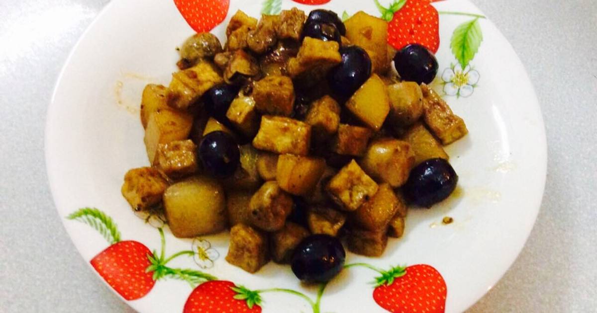 Trái Olive kho chay