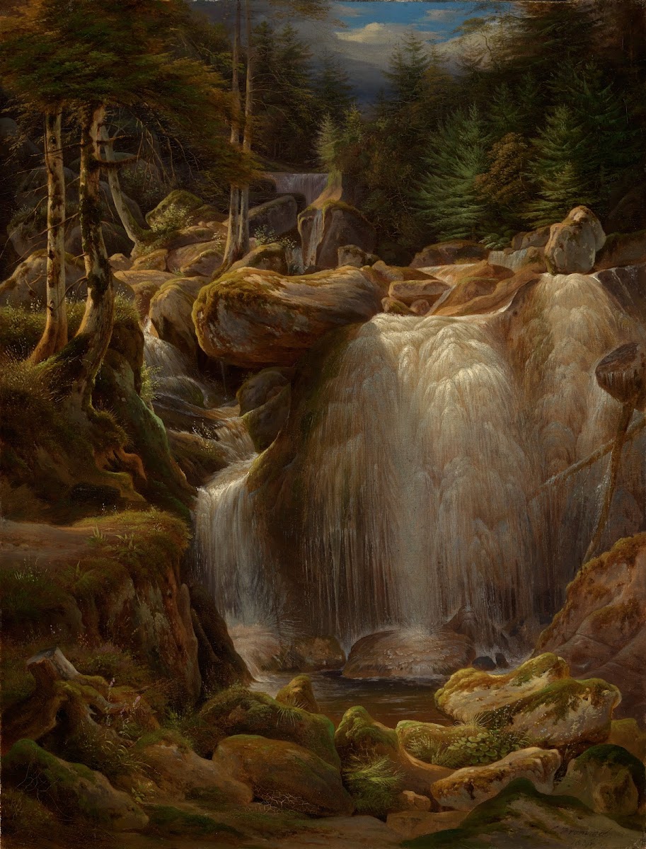 Der Triberger Wasserfall 1836