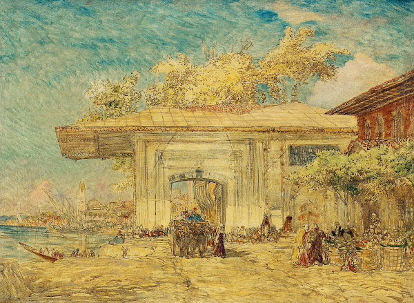 Constantinople Le Kiosque Des Janissaires 1880  1885