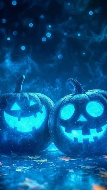 Blue Pumpkins Picture