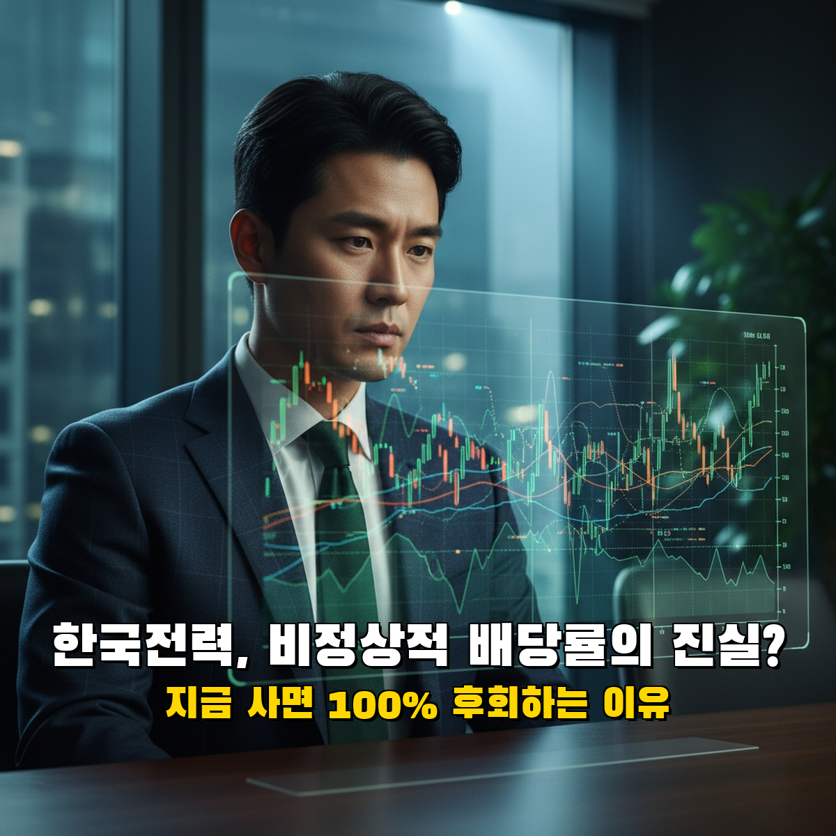 한국전력 378% 배당 수익률의 함정, 내가 원금 손실을 피하기 위해 분석한 진짜 재무 지표