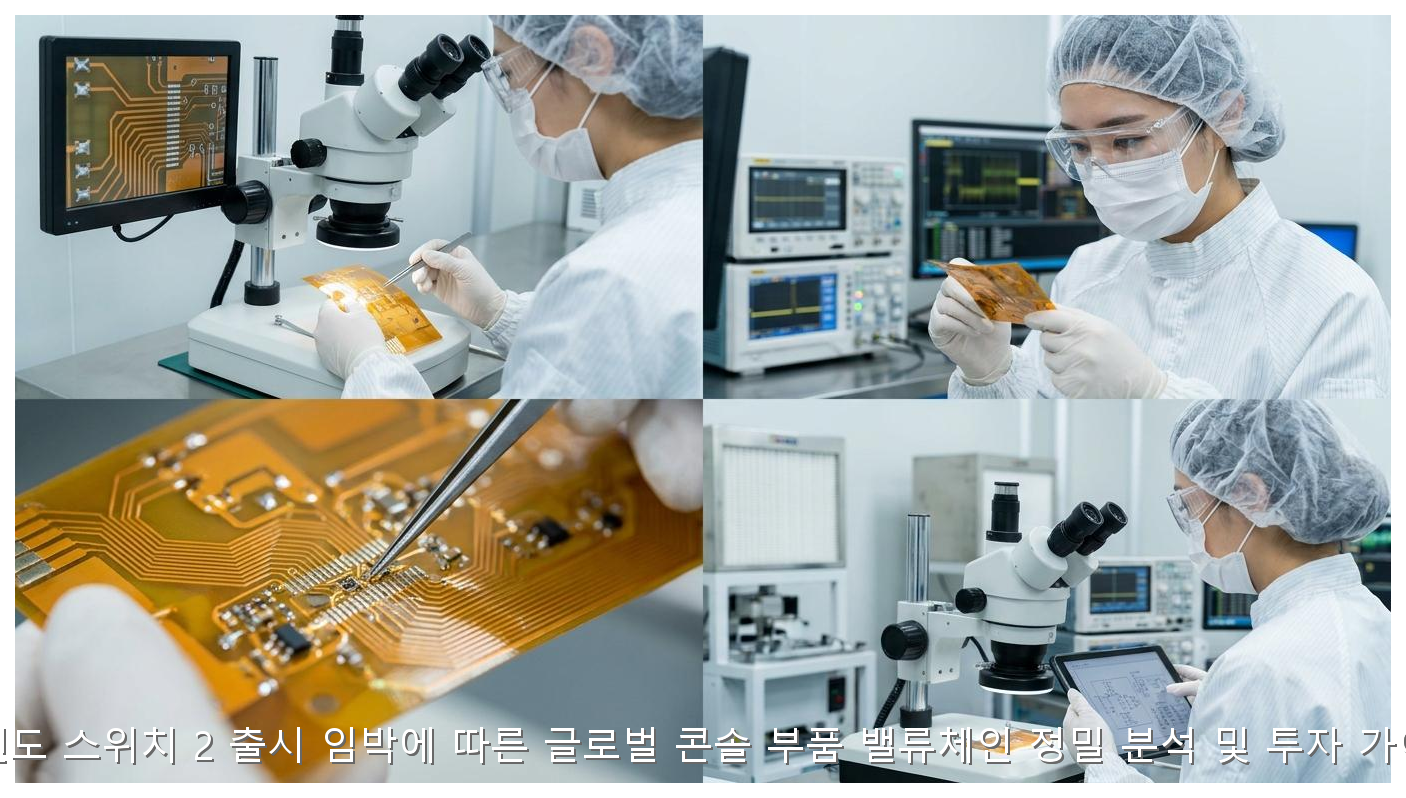 닌텐도 스위치 2 출시 임박에 따른 글로벌 콘솔 부품 밸류체인 정밀 분석 및 투자 가이드 핵심 안내 및 분석 인포그래픽 (8)