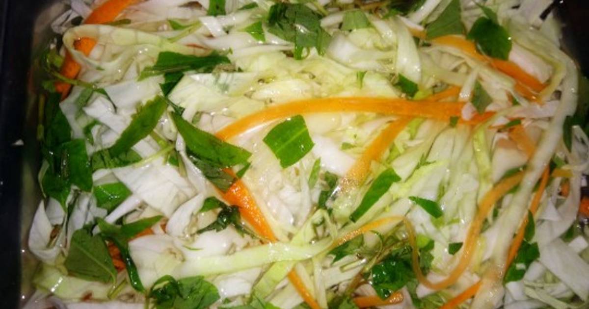 Bắp cải muối cà rốt