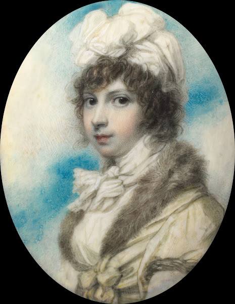 Portrait of the Hon Anne Annesley later Countess of Mountnorris c 1800