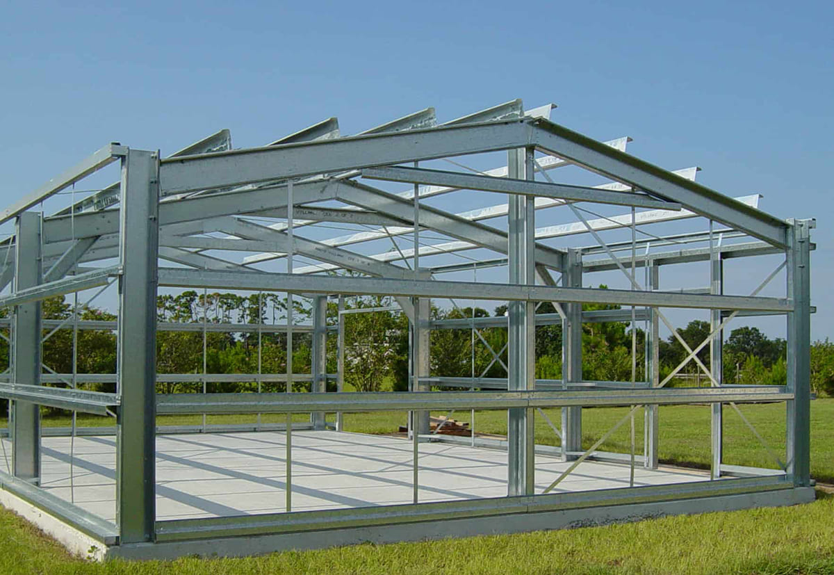 Perfiles de acero galvanizado para casas prefabricadas fabricados en taller