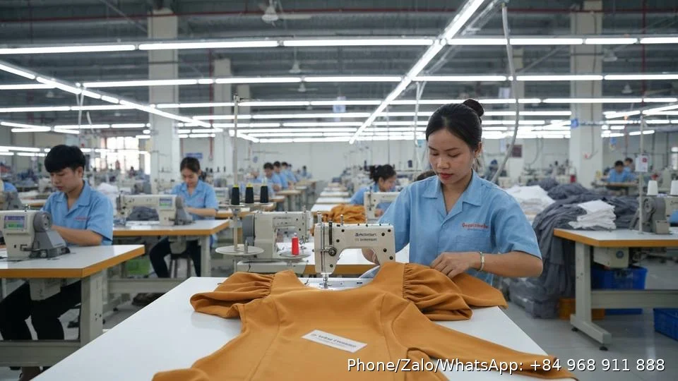 Korean dress supplier - Gold Garment Vietnam