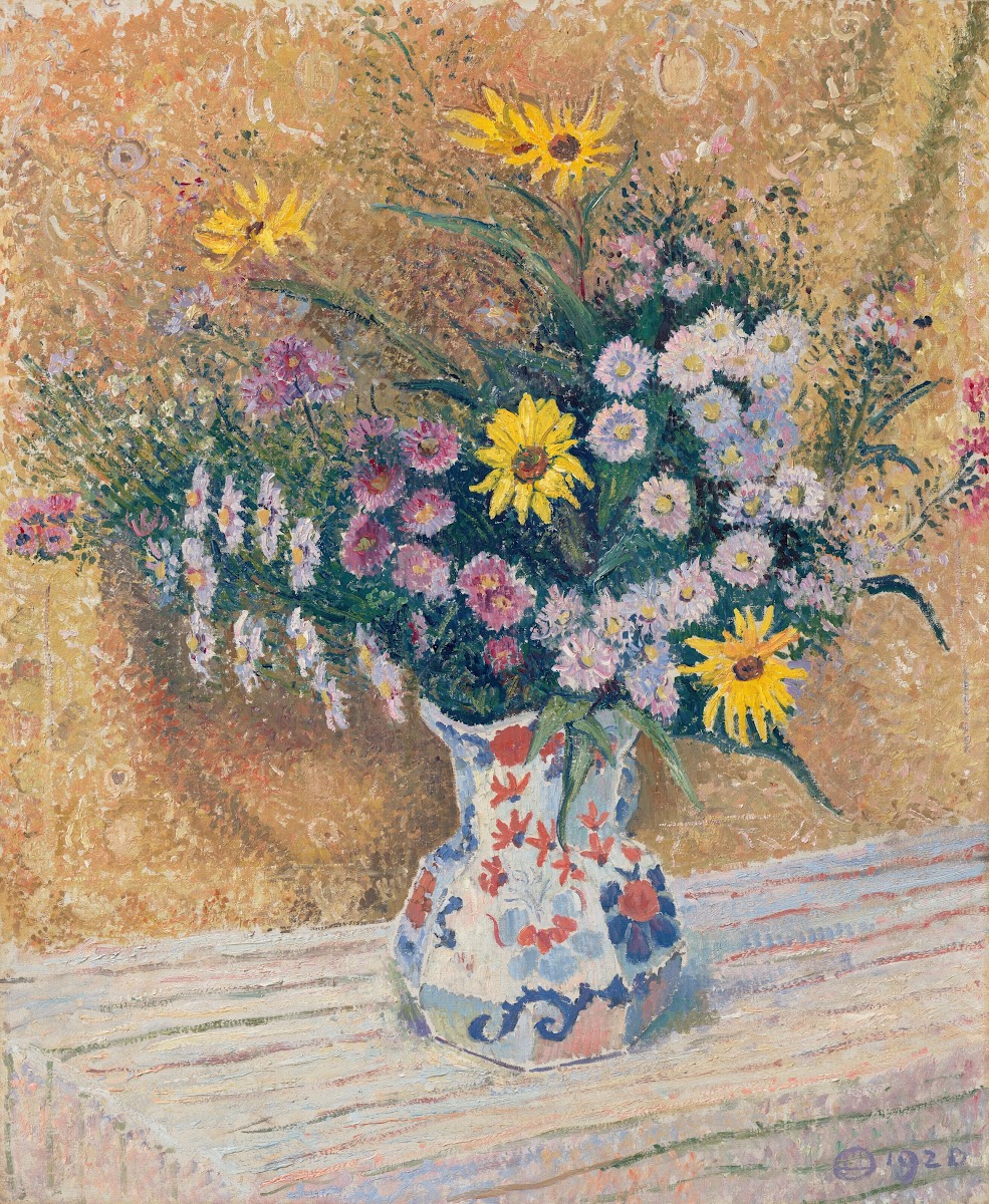 Michaelmas Daisies 1920