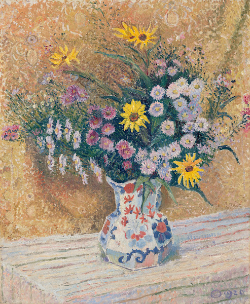 Michaelmas Daisies 1920