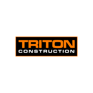 TRITON CONSTRUCTION CO. Logo