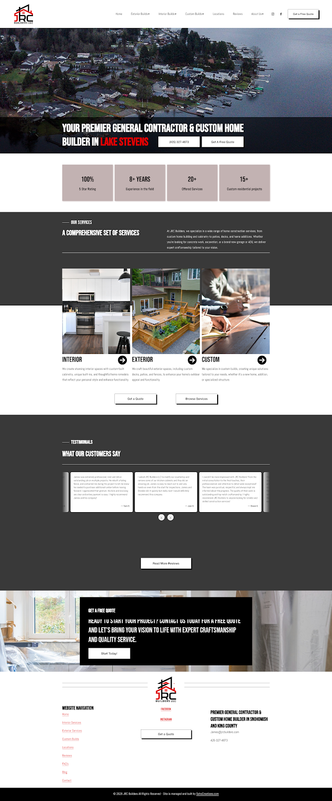 JRC Builders Preview
