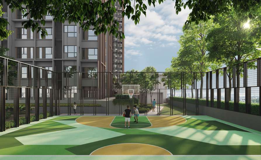 The Queenswoodz — facility queens court leisure lawn