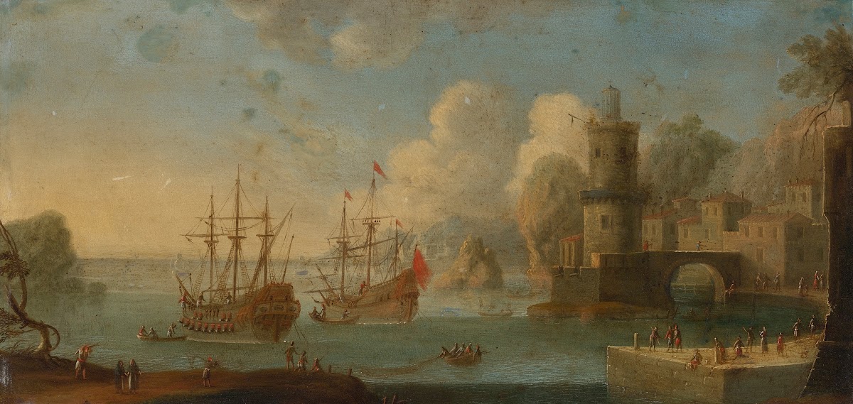 Neapolitan Port Scene