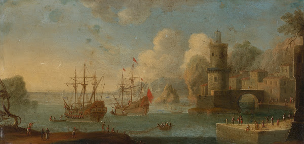 Neapolitan Port Scene