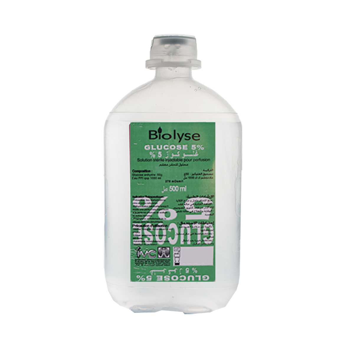 SERUM GLUCOSE 5 %   F/500ML
