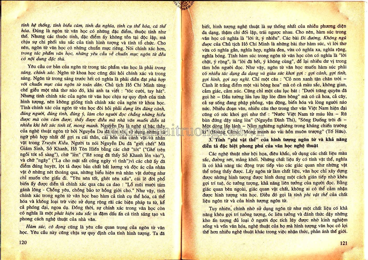 Văn học 10 (tập 2 - 2002) - Trang 61