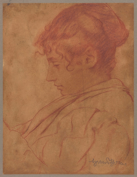 Bust of a Young Woman in Profile 1880