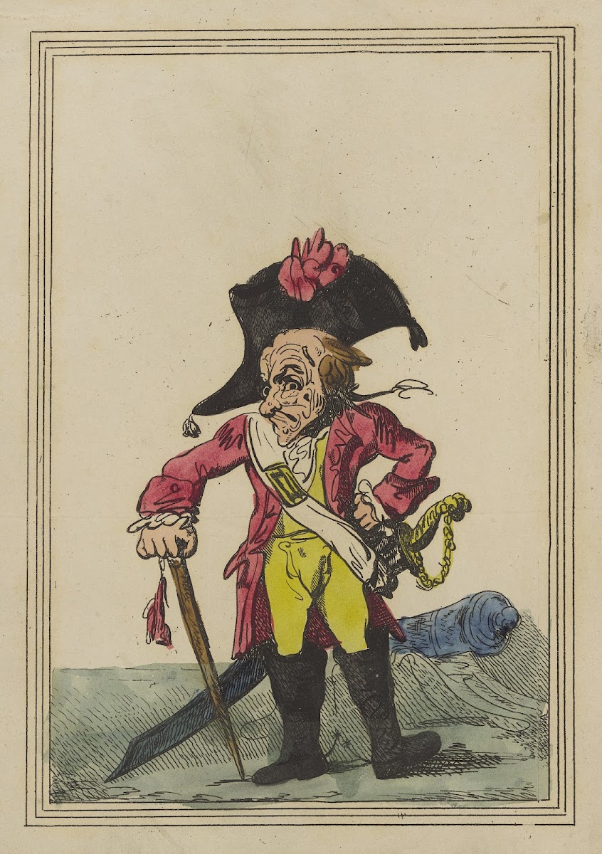 Any thing will do for an officer 1796