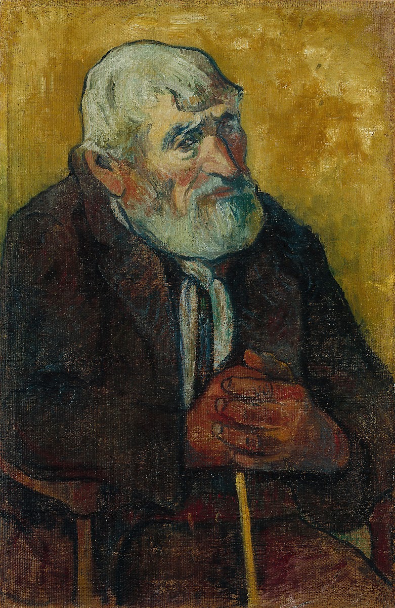Vieil homme au bâton 1888