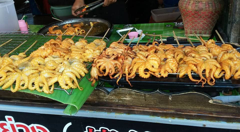 Hidangan Cumi Bakar Saus Khas Thai