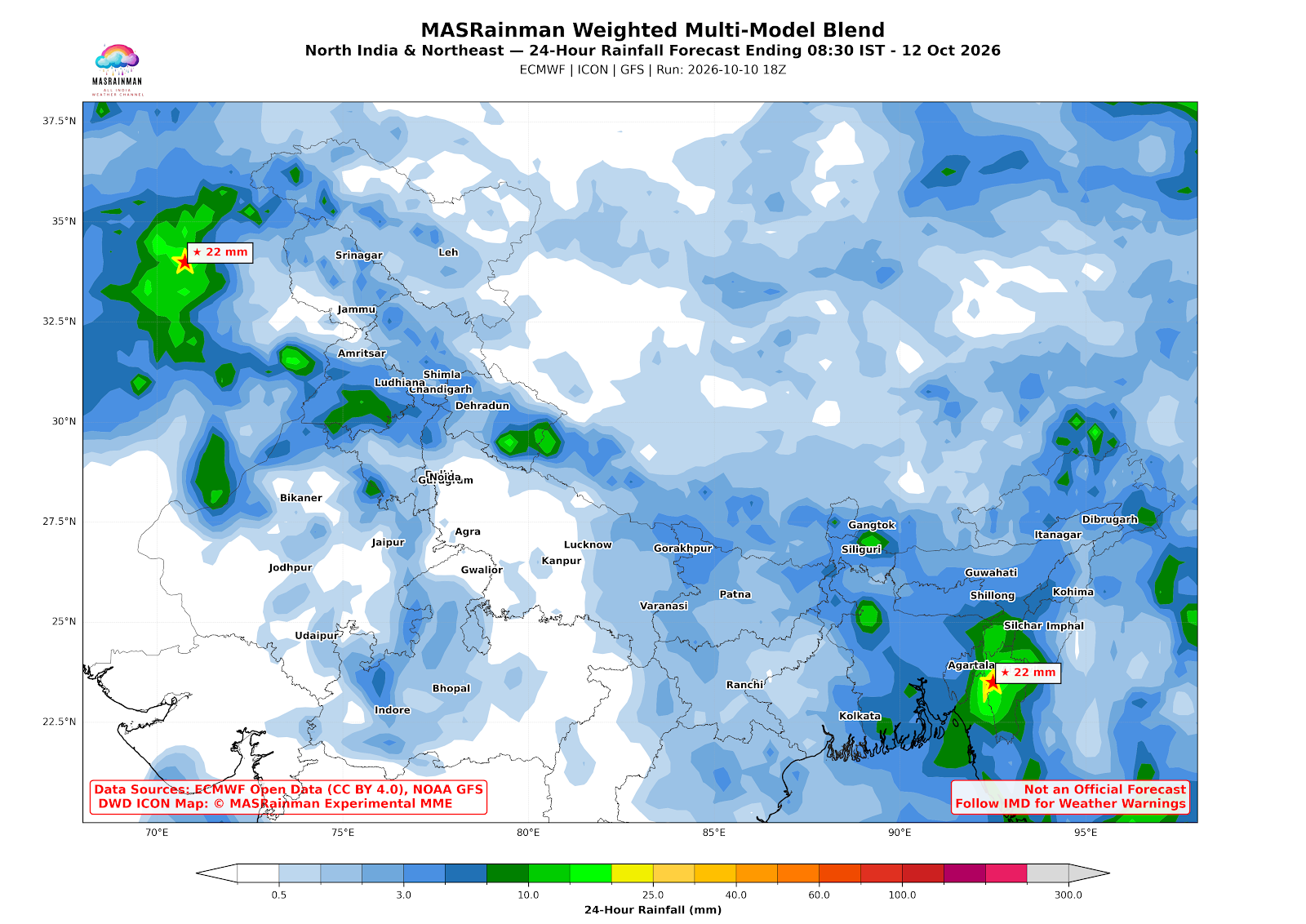 North India MME - MasRainMan Weather