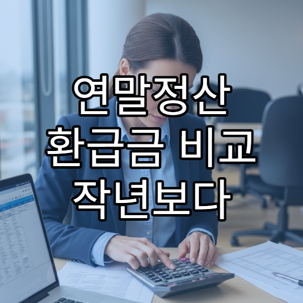 연말정산 환급금 비교 작년보다 줄었다면 이유는 이것