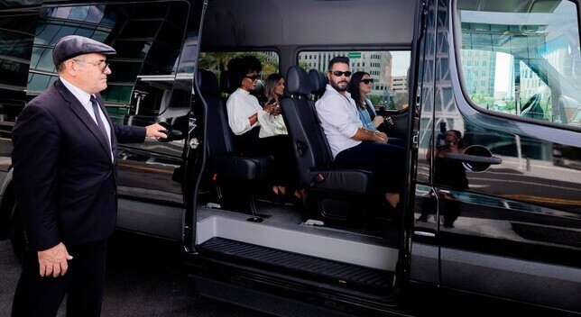 Luxury car service near Levi's Stadium managing VIP transport from Four Seasons Hotel San Francisco