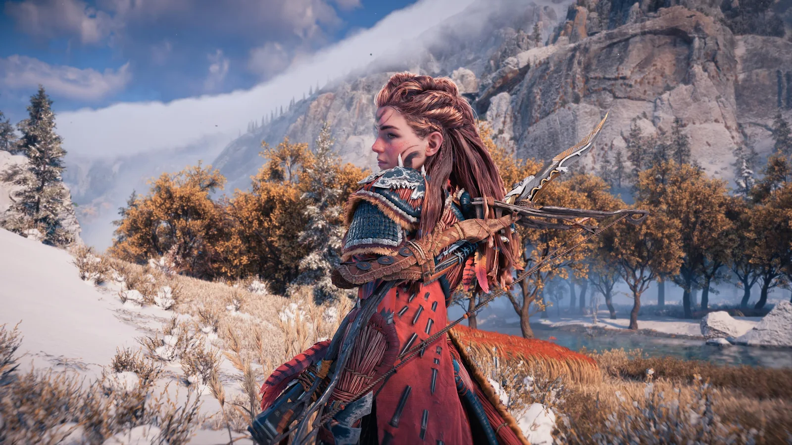 Aloy From Horizon Forbidden West - Video Game Screenshot 4K Wallpaper (3840x2160)