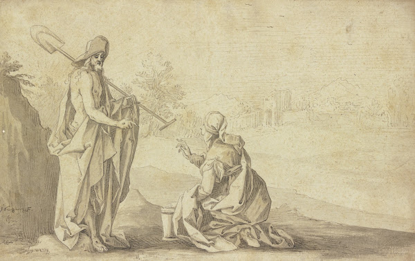 Christus als Gärtner erscheint der Magdalena 1608